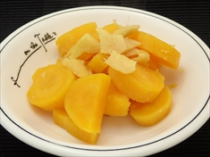 さつまいもと生姜のレモン煮