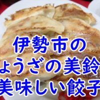 伊勢市のぎょうざの美鈴の餃子