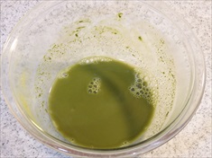 もっちり抹茶寒天の作り方