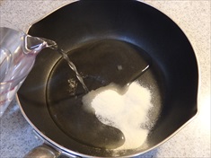 もっちり抹茶寒天の作り方