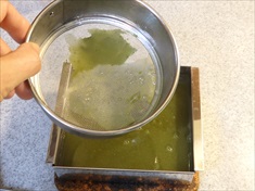 もっちり抹茶寒天の作り方