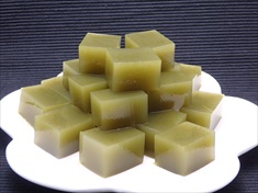 もっちり抹茶寒天の作り方