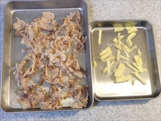 一尺ごぼうのおかか煮の作り方