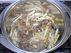 一尺ごぼうのおかか煮の作り方