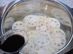 レンコンのピリ辛煮物の作り方