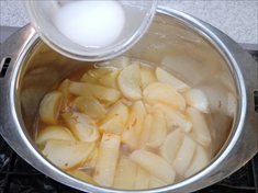 蕪のピリ辛煮物の作り方