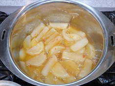蕪のピリ辛煮物の作り方