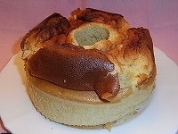 低カロリー　いちごシフォンケーキの簡単レシピ