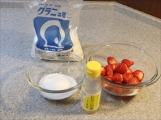 いちごジャムが固まらない・・