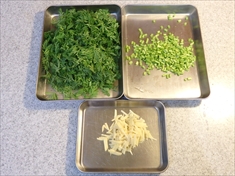 にんじんの葉のふりかけの作り方