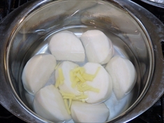 カブのあっさり煮の作り方