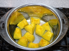 かぼちゃの煮物の作り方