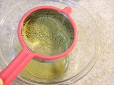 イナアガーLを使用する抹茶ゼリーの作り方