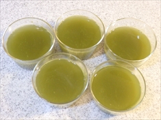 イナアガーLを使用する抹茶ゼリーの作り方