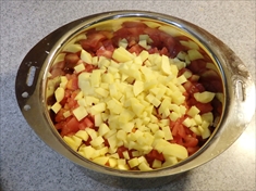 トマトをたくさん使うの水なしカレーの作り方