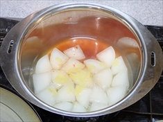 大根のピリ辛煮物の作り方