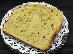 タイガーのホームベーカリー KBX-A100 で焼く抹茶クルミバターケーキのレシピ