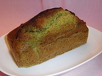 低カロリー　抹茶バターパウンドケーキの簡単レシピ