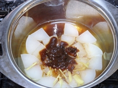 大根のピリ辛味噌煮の作り方