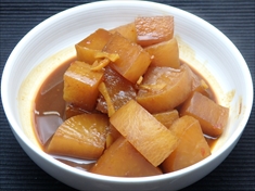 大根のピリ辛味噌煮の作り方