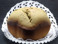 タイガーのホームベーカリー　KBX-A100 で作る抹茶の粒あんバターケーキのレシピ