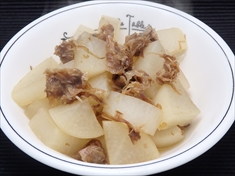 大根のおかか煮の作り方