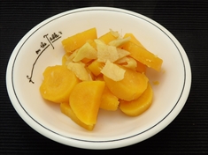 さつまいもと黄金生姜のレモン煮の作り方