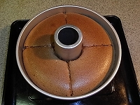 低カロリーココアシフォンケーキの簡単レシピ