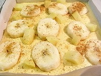 バターなしのバナナとさつまいものケーキの簡単レシピ