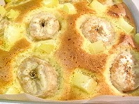 バターなしのバナナとさつまいものケーキの簡単レシピ