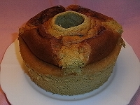 低カロリー抹茶シフォンケーキの簡単レシピ