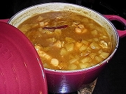 ル・クルーゼで作るインド風チキンカレー