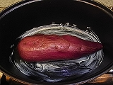 ストウブstaubで作る焼き芋の作り方