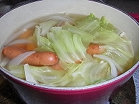 ル・クルーゼで作る野菜たっぷりのポトフ