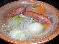 ル・クルーゼで作る野菜たっぷりのポトフ