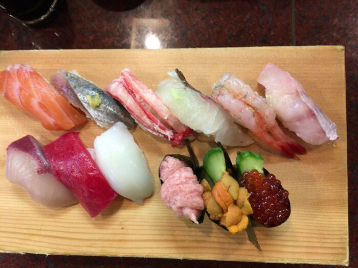 近江町市場寿し　本店の美味しいお寿司