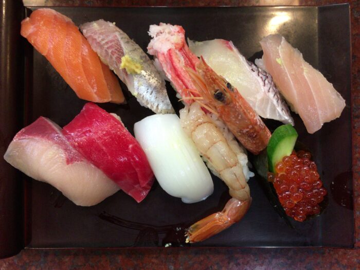 近江町市場寿し　本店の美味しいお寿司