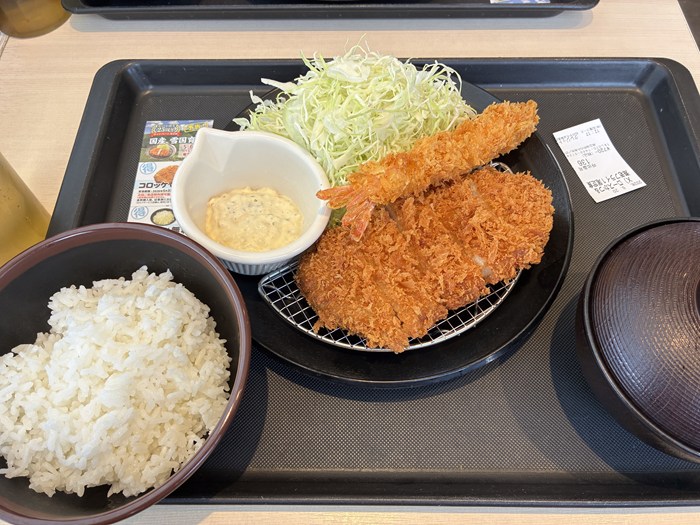 松のやでランチ体験!初めてのロースかつ&海老フライに大満足
