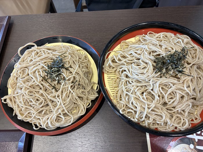 十割そば　二代目　長助の十割そば　特盛